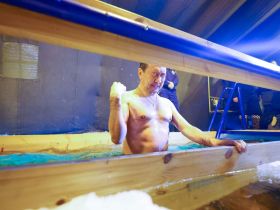 Айсен Николаев принял участие в мероприятиях Крещения Господня