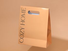 Пакет подарочный Cozy Home 22х10х27