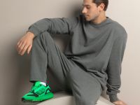 Брюки Massimo men, серые прямые