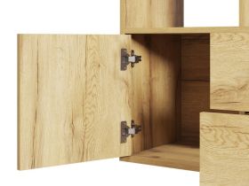 Стеллаж Кейн 6-75x75 Дуб Золотистый