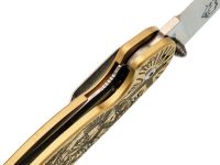 Складной нож Steelclaw "Крыса Архангел", сталь VG-10, рукоять латунь