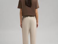 Брюки-джоггеры из трикотажа интерлок