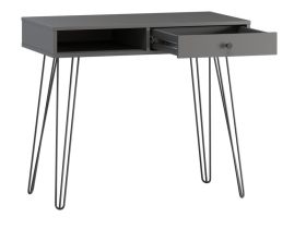 Письменный стол Крейн-3 90x50 Графитовый/Черный