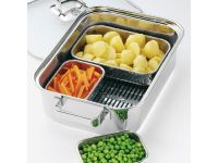 WMF Жаровня 41 х 27 см с паровой корзиной, прямоугольная Vitalis Aroma WMF