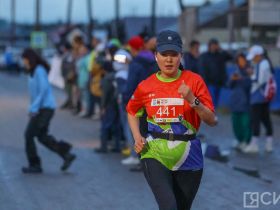 Около 700 участников. Впервые на Играх Манчаары провели массовый забег