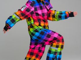 Комбинезон текстильный с полиуретановым покрытием для девочек