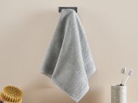 Полотенце махровое Piega, серое
