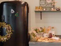 Набор холстов-магнитов Малевичъ, новогодняя елка 6,5х7,5 см, 4 шт