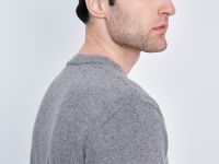 Джемпер прямого силуэта с округлым вырезом