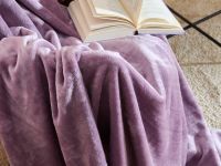 Плед Сверхмягкий/Supersoft, сирень