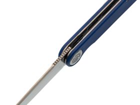 Складной нож Dr.Tech W3897GB, сталь D2, рукоять G10, синий