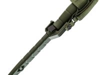 Тактический нож Kizlyar Supreme Vector Olive, сталь 420HC TW, рукоять кратон, хаки