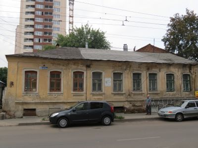 Дом Кашкина, где бывал А. Кольцов