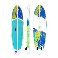 Надувная доска для SUP-бординга ALPHA SUPBOARD OASIS 10 COMPACT BLUE/YELLOW