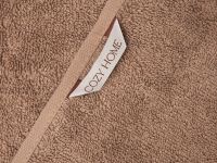 Полотенце махровое Сокровище/Tesoro, бежевое