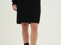 Юбка прямого силуэта с шерстью