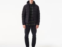 Мужская куртка-бомбер Lacoste на молнии из хлопка