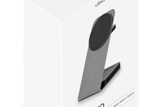 Беспроводное зарядное устройство uBear Level Pro 3-в-1 Серое