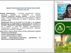 Организационные основы обеспечения пожарной безопасности организации