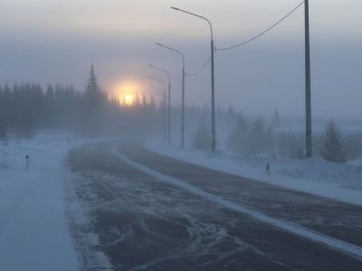В Якутии продлили ограничение движения большегрузов на автодороге «Лена»