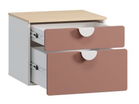 Комод детский Милна 1-60x49 Розовый