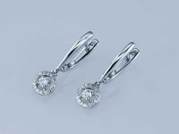 Серьги из серебра э0612сг01161700