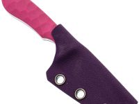 Фиксированный нож Exodus EDC Карма #4, сталь VG-10, рукоять G10, розовый