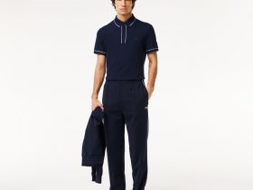 Мужское поло Lacoste Smart Paris из органического хлопка