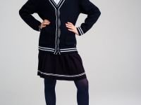 Кардиган трикотажный для девочек