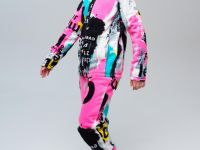 Комплект трикотажный для девочек: куртка, брюки