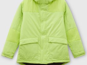 Куртка oversize силуэта с капюшоном