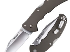 Нож складной Cold Steel Code-4 Clip Point, сталь S35VN, рукоять алюминий