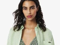Женская рубашка Lacoste из льна