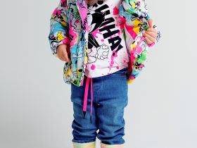 Куртка детская текстильная с полиуретановым покрытием для девочек