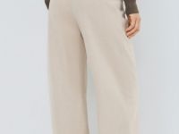 Прямые брюки, Бежевый