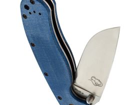Складной нож Steelclaw Крыса, сталь AUS8, рукоять синяя микарта