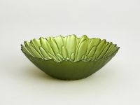Блюдо Цветы/Fiori, зеленое