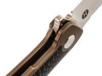 Складной нож Honor Caesar Elite, bronze, рукоять титан и карбон, сталь S35VN