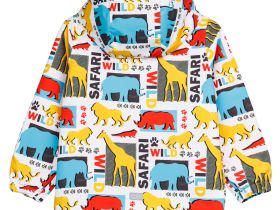 Куртка текстильная с полиуретановым покрытием для мальчиков (ветровка)