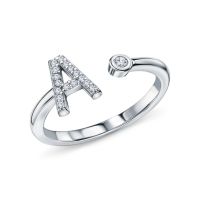 Серебряное кольцо с фианитами