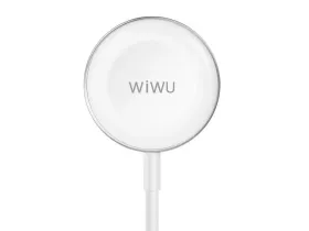 Беспроводное зарядное устройство WiWU M18 Type-C для Apple Watch (серебристый)