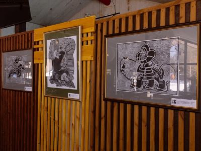 Графические работы по мотивам олонхо представят в парке «Үрдэл» в Якутске