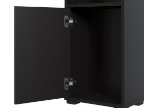 Стеллаж Сайрис 35x202 Черный