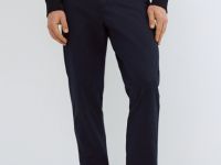 Брюки-чиносы из твила, Синий