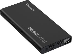 Портативное зарядное устройство Xenium P2210 10 000 мАч Чёрное