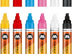 Маркер акриловый Molotow "327HS" ONE4ALL 4-8 мм Золото