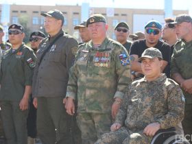 На главной площади Якутска чествовали ветеранов боевых действий