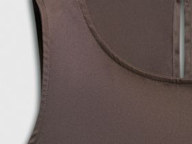 Сатиновый топ, Коричневый