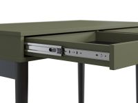 Письменный стол Эльси 100x55 Оливковый/Черный
