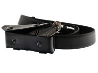 Горизонтальный чехол для складного ножа на пояс, 130 мм, 2 кнопки